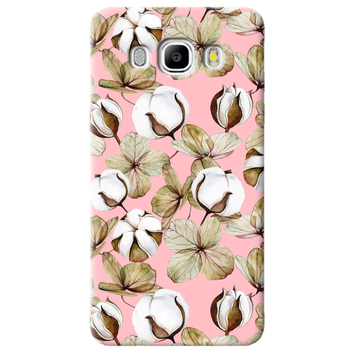 Чохол для Samsung Galaxy J5 2016 ніжно-рожевий матовий soft touch Бавовна - фото 1