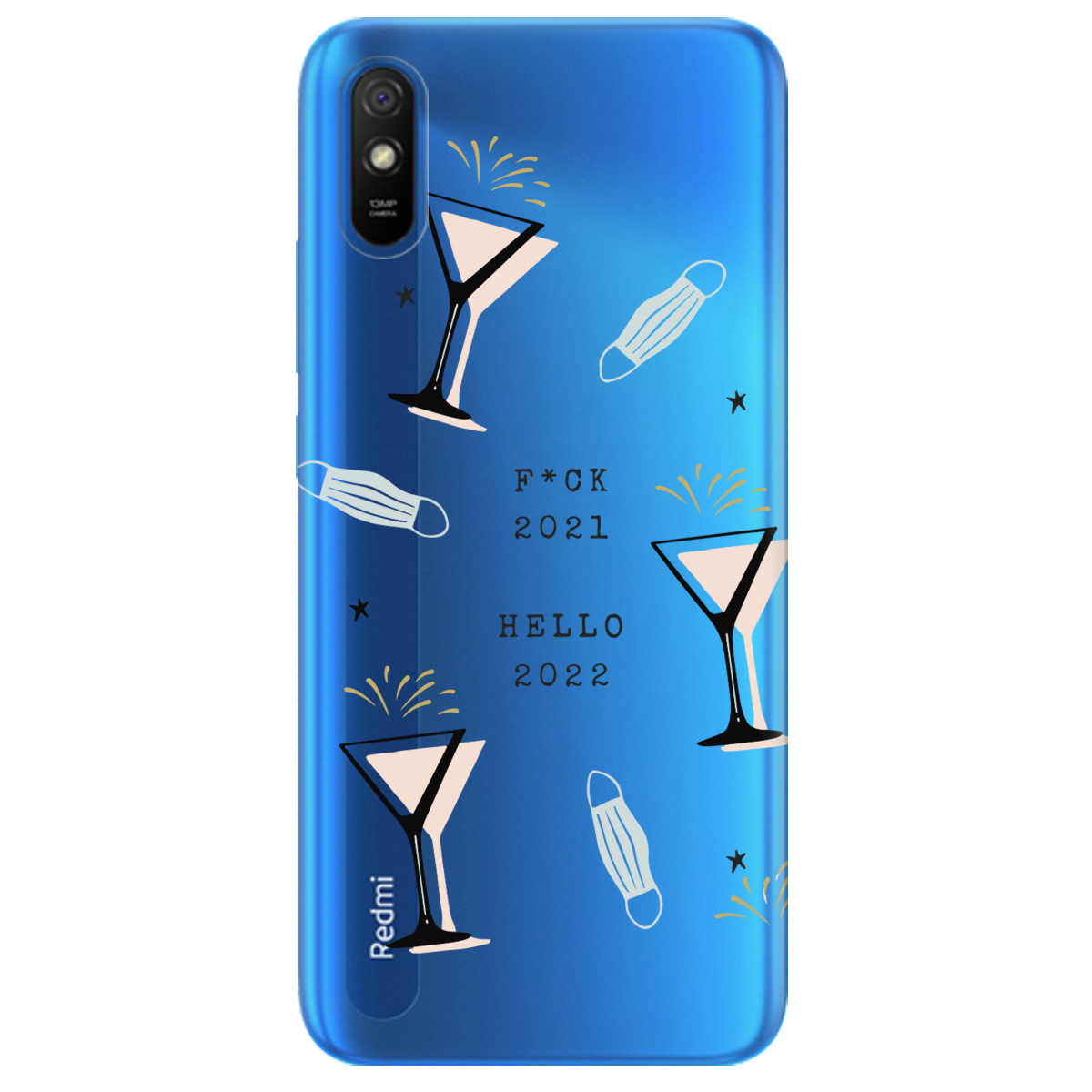 Чехол для Xiaomi Redmi 9A Hello 2022 - фото 1