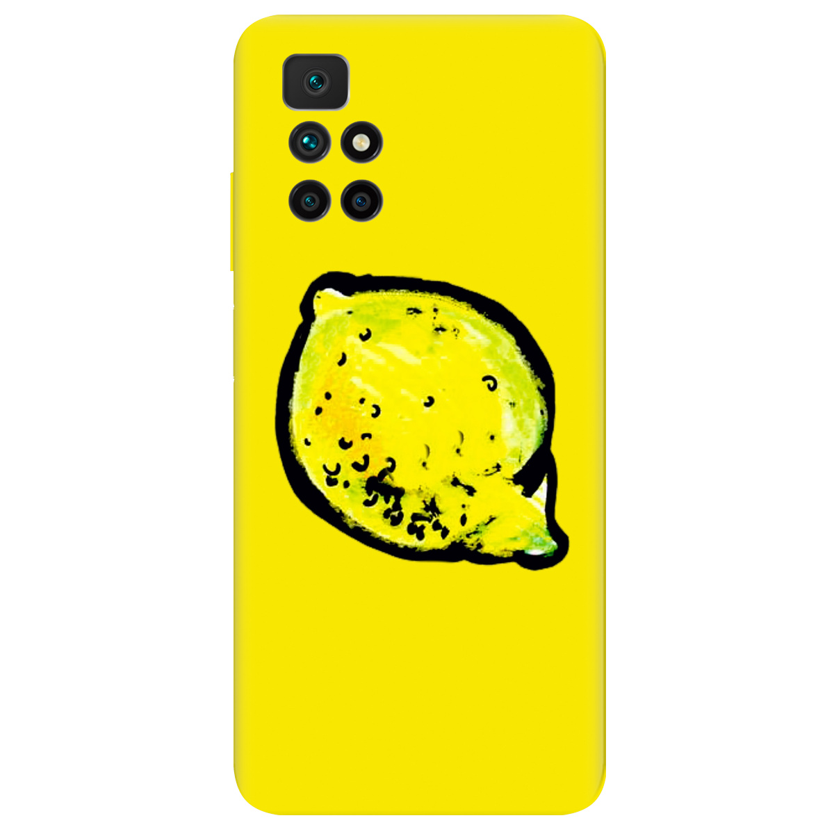 Чехол для Xiaomi Redmi 10 lemon - фото 1