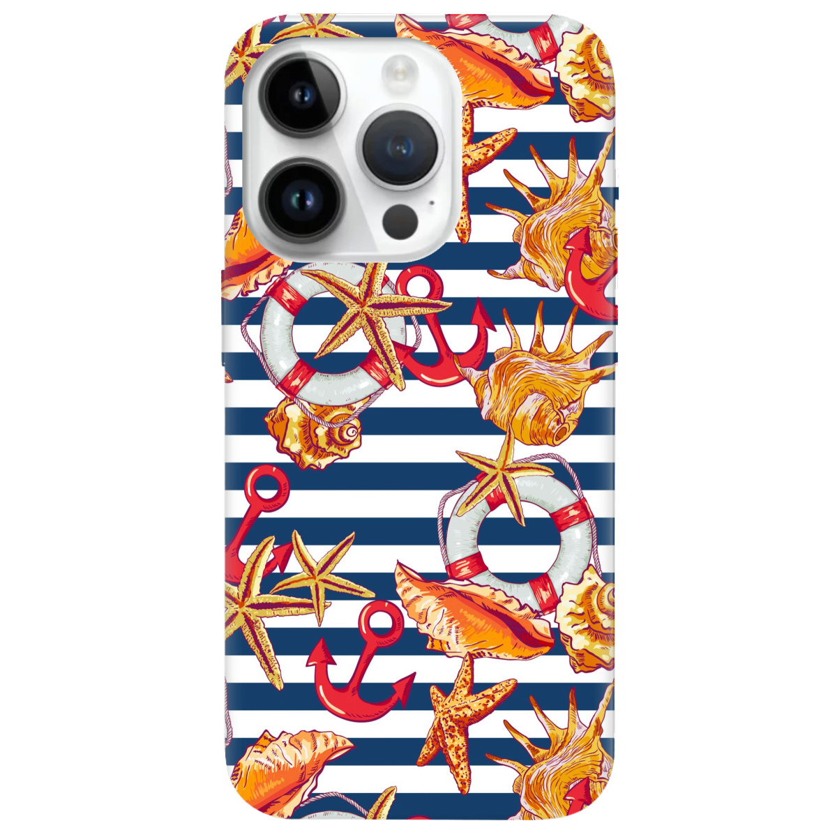 Чехол для Apple iPhone 14 Pro Max Морской - фото 1