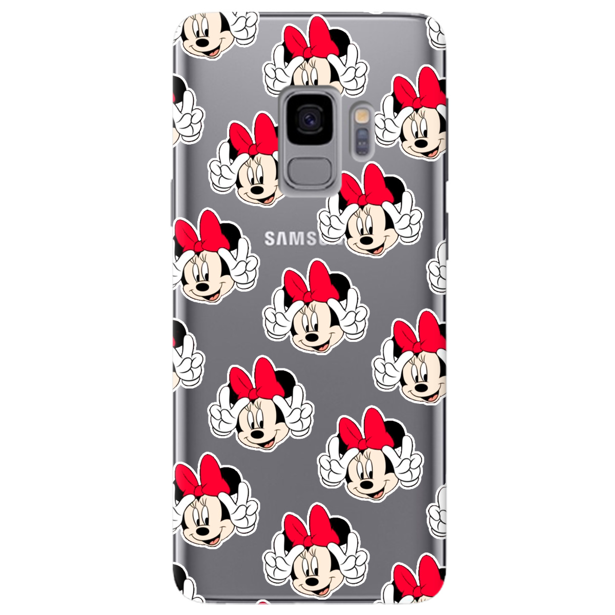 Чехол для Samsung Galaxy S9 Minnie Mouse - фото 1