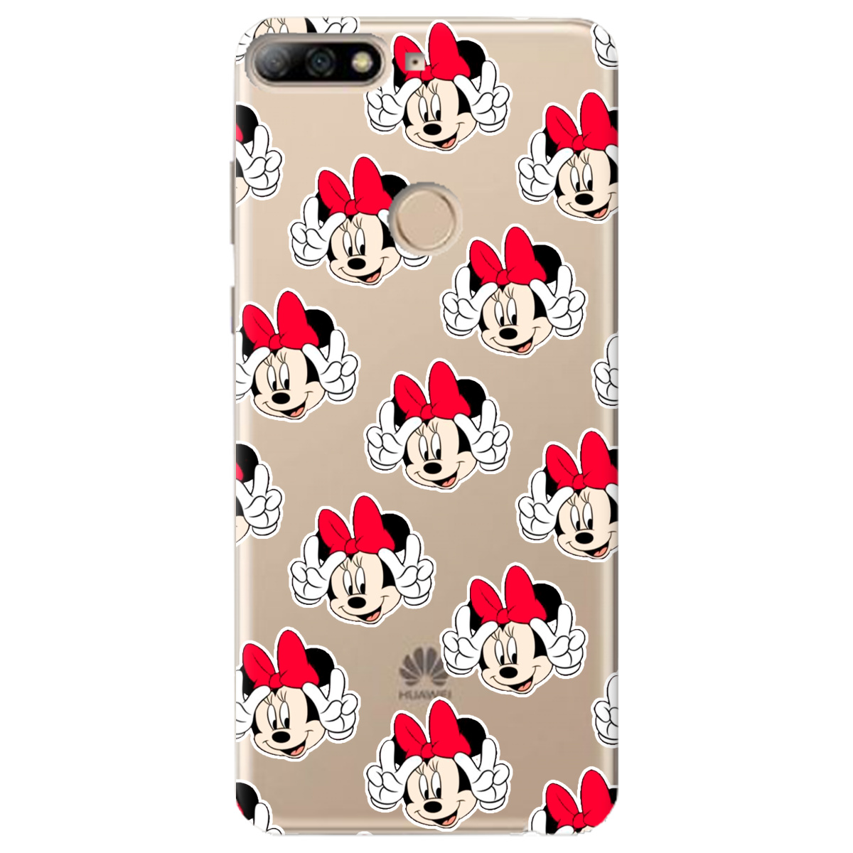 Чехол для Huawei Y6 Prime 2018 Minnie Mouse - фото 1