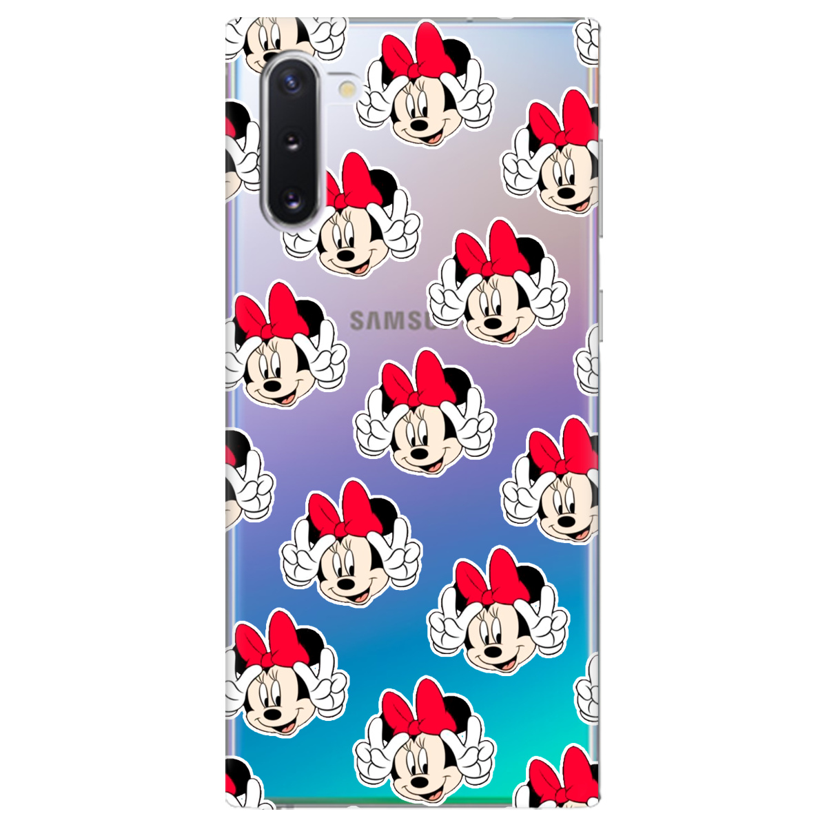 Чехол для Samsung Galaxy Note 10 Minnie Mouse - фото 1