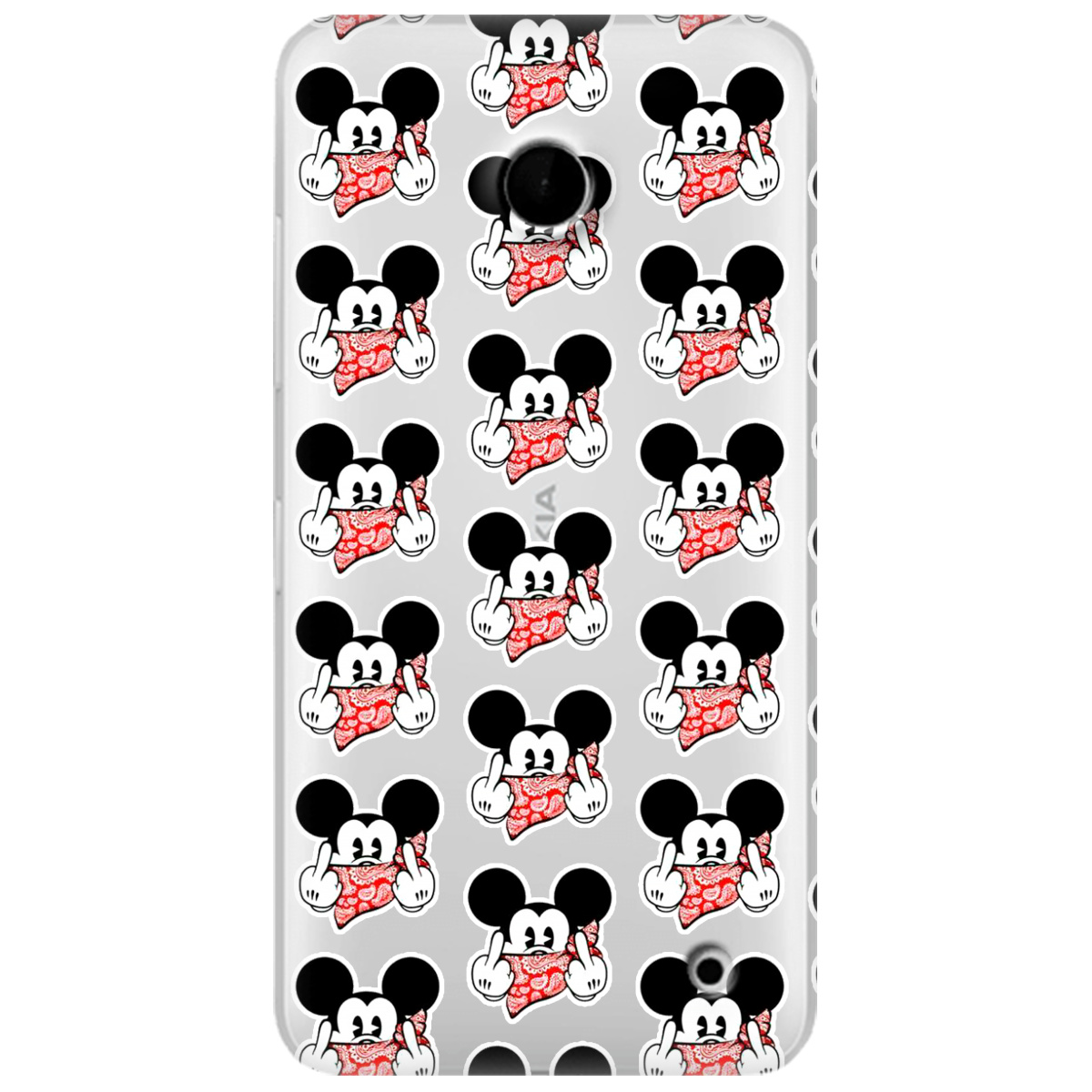 Чехол для Nokia Lumia 630 Mickey Mouse - фото 1
