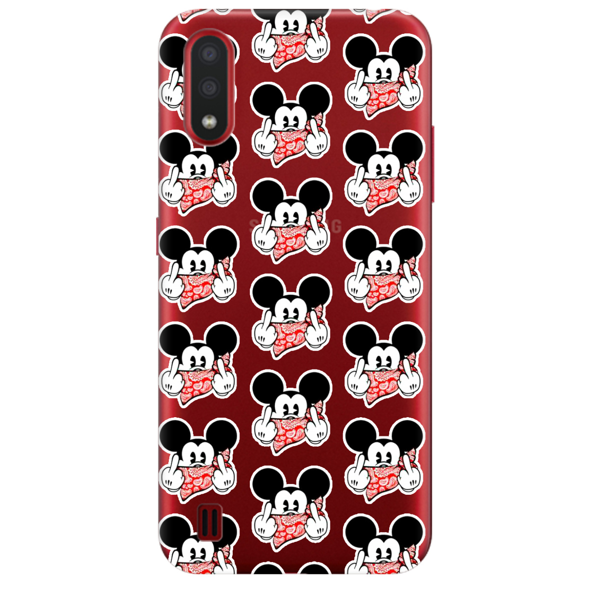 Чехол для Samsung Galaxy А01 Mickey Mouse - фото 1