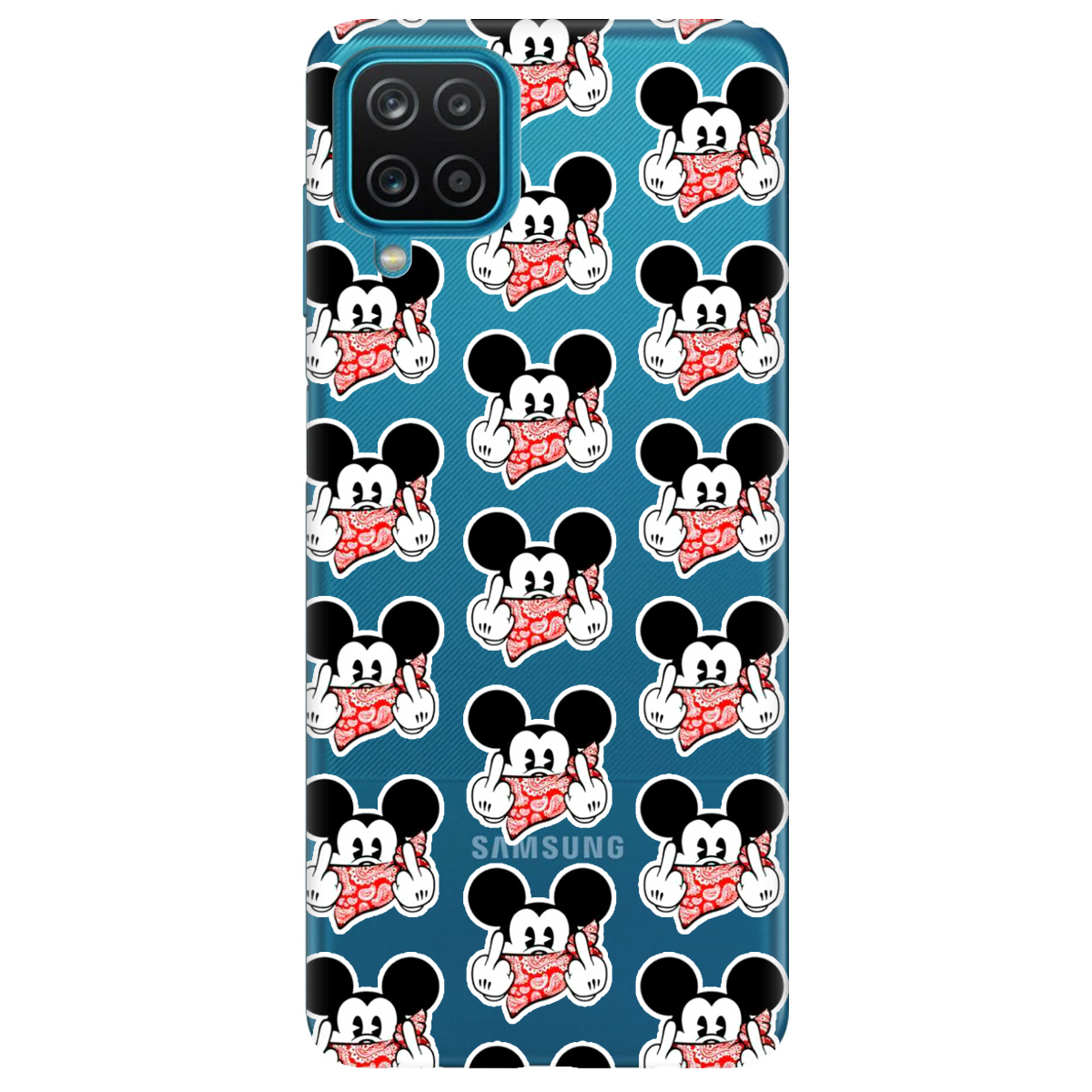 Чехол для Samsung Galaxy A12 Mickey Mouse - фото 1