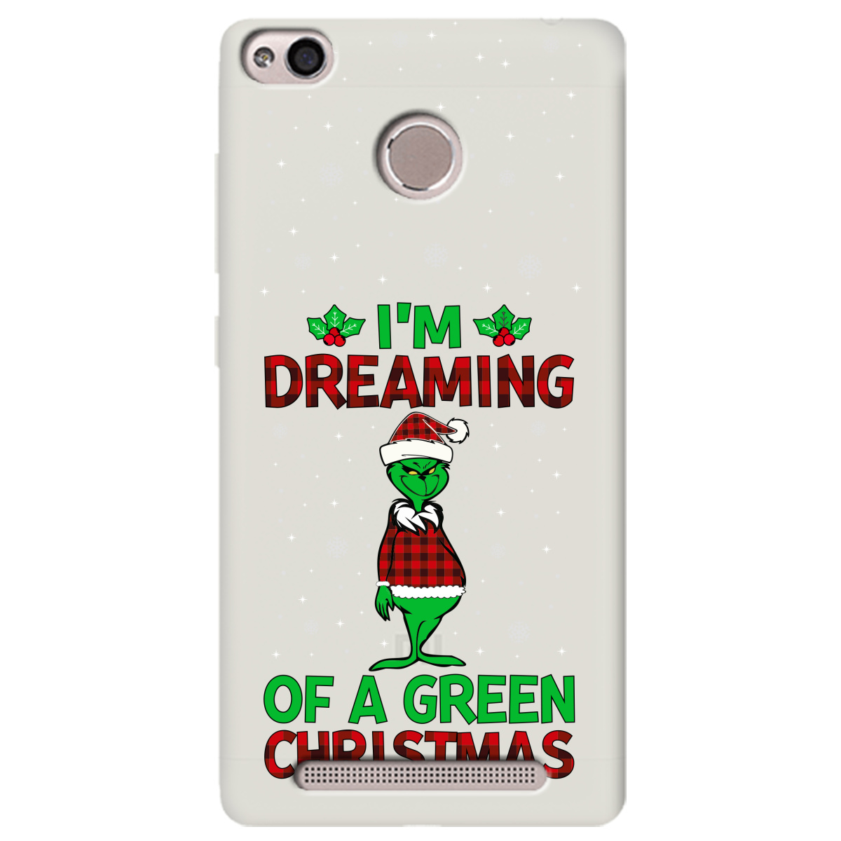 Чехол для Xiaomi Redmi 3S полупрозрачный матовый soft touch I'm dreaming - фото 1