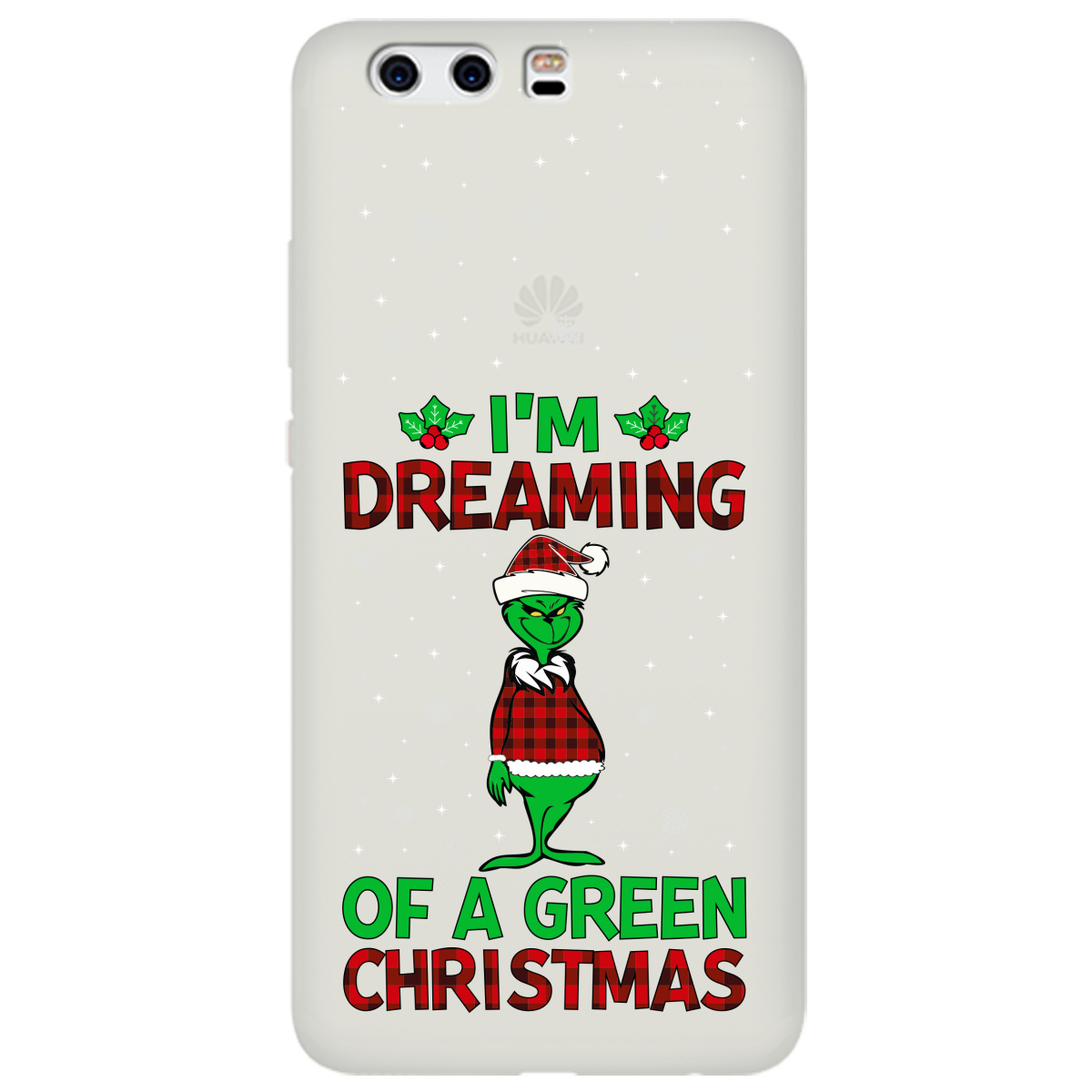 Чехол для Huawei P10 Plus полупрозрачный матовый soft touch I'm dreaming - фото 1