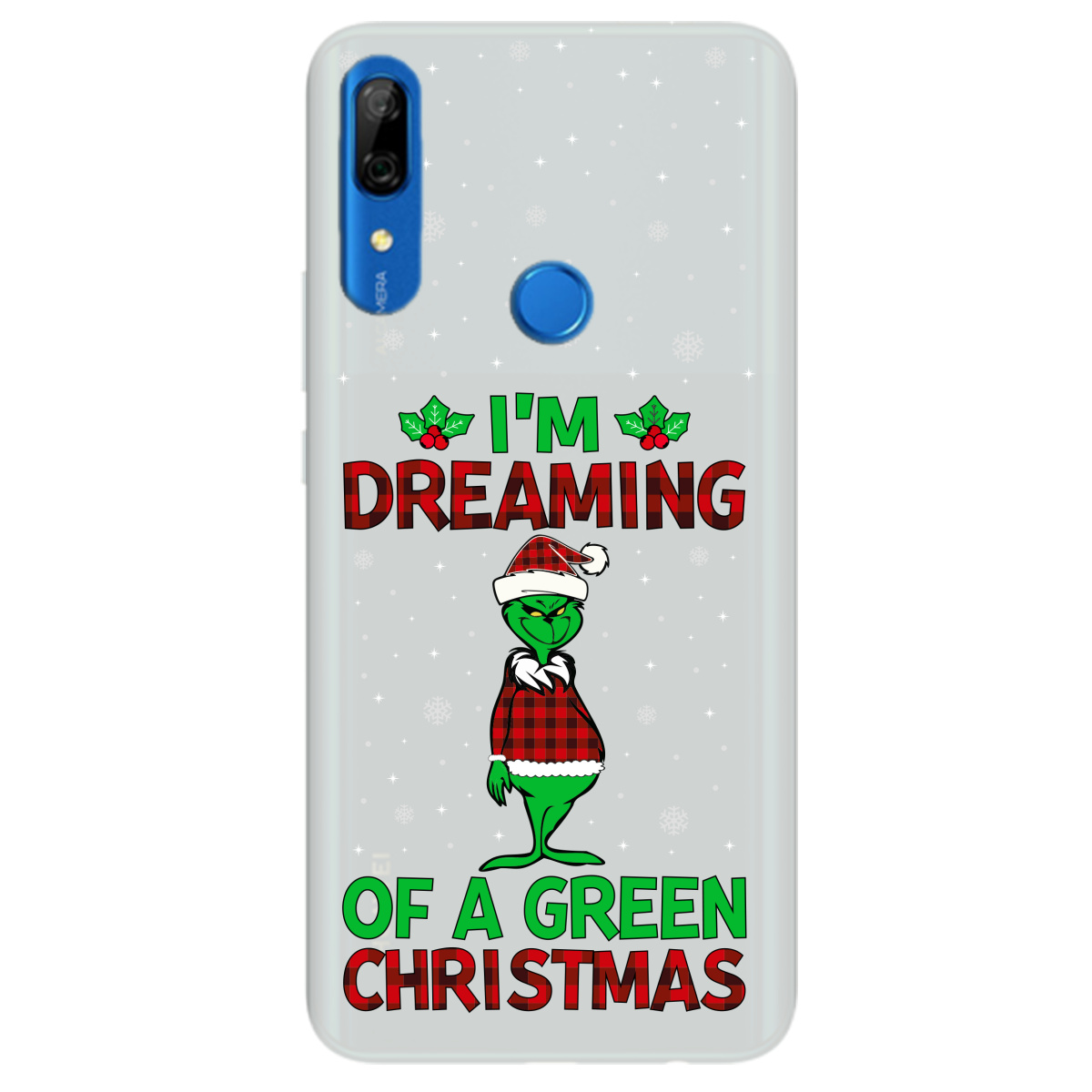 Чехол для Huawei P Smart Z полупрозрачный матовый soft touch I'm dreaming - фото 1