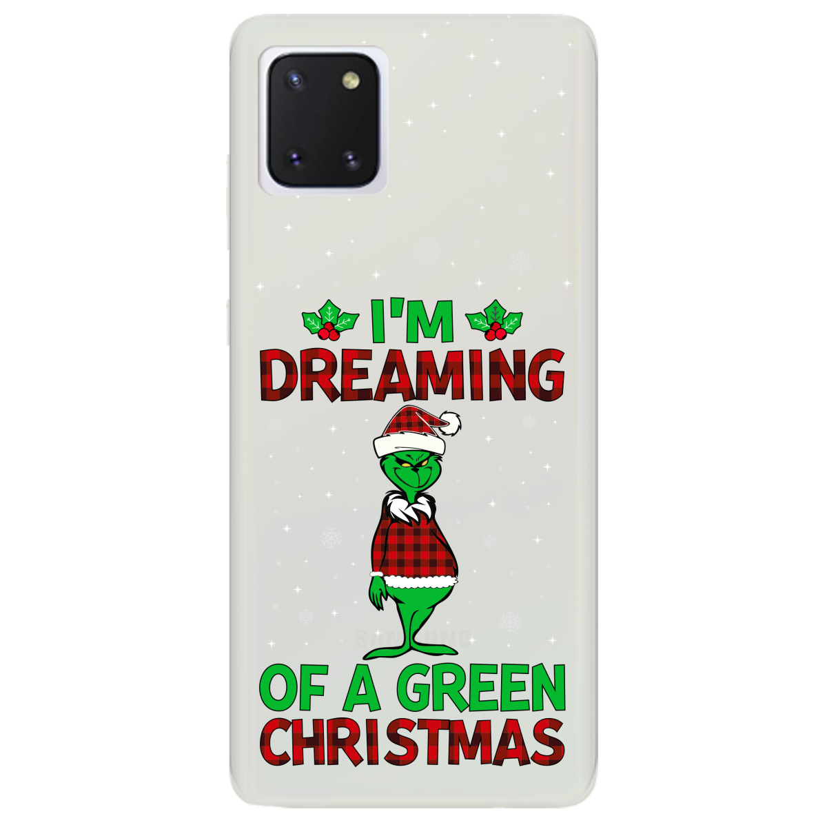 Чехол для Samsung Galaxy Note 10 Lite полупрозрачный матовый soft touch I'm dreaming - фото 1