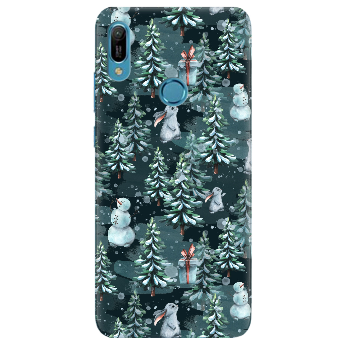 Чехол для Huawei Y6 Pro 2019 Winter forest - фото 1