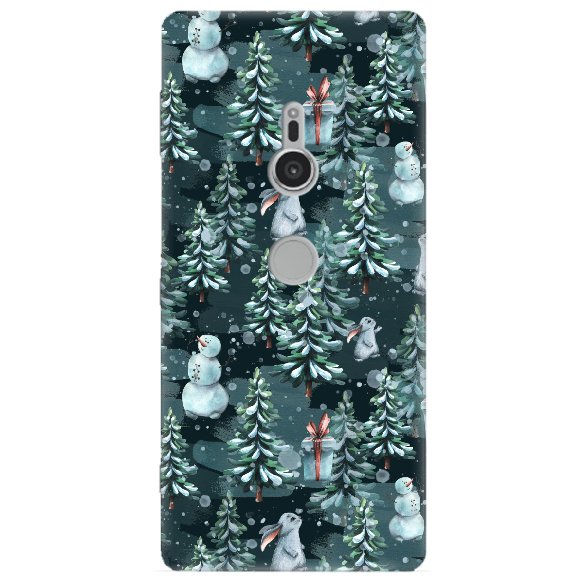 Чехол для SONY Xperia XZ2 Winter forest - фото 1