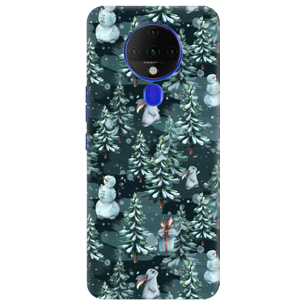 Чехол для Tecno Spark 6 Winter forest - фото 1