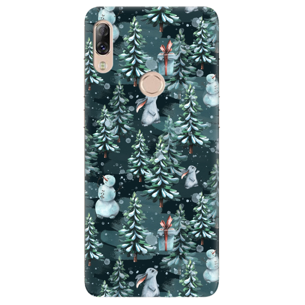 Чехол для Lenovo K5 Pro Winter forest - фото 1