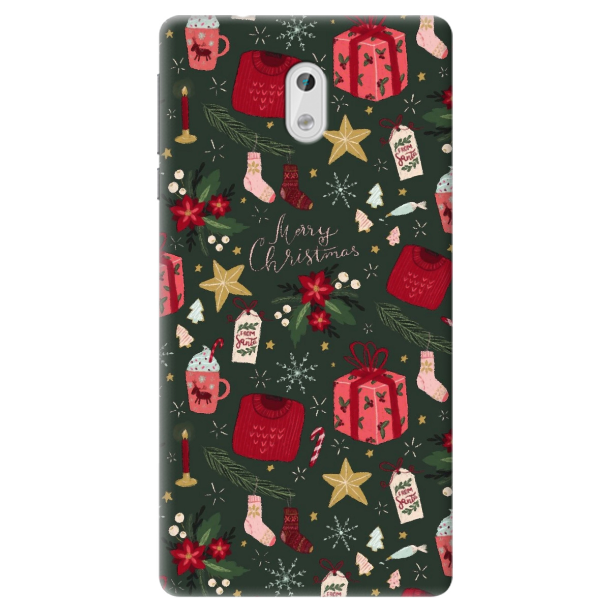 Чохол для Nokia 3 Merry christmas - фото 1