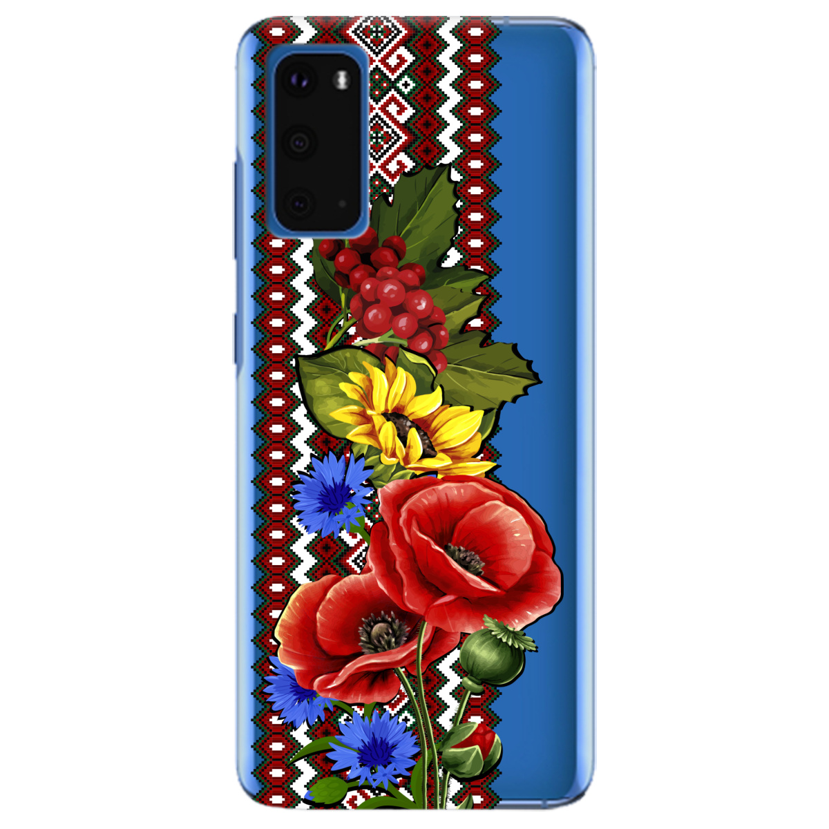 Чехол для Samsung Galaxy S11e Ukraine ornament - фото 1