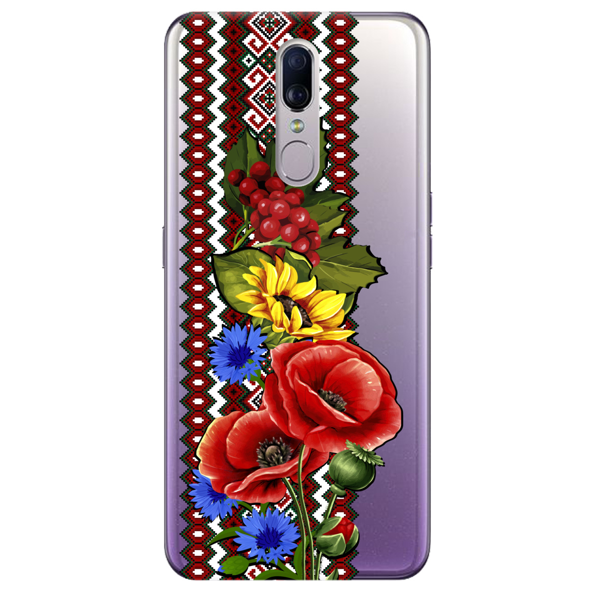 Чехол для Oppo F11/ A9/ A9X Ukraine ornament - фото 1