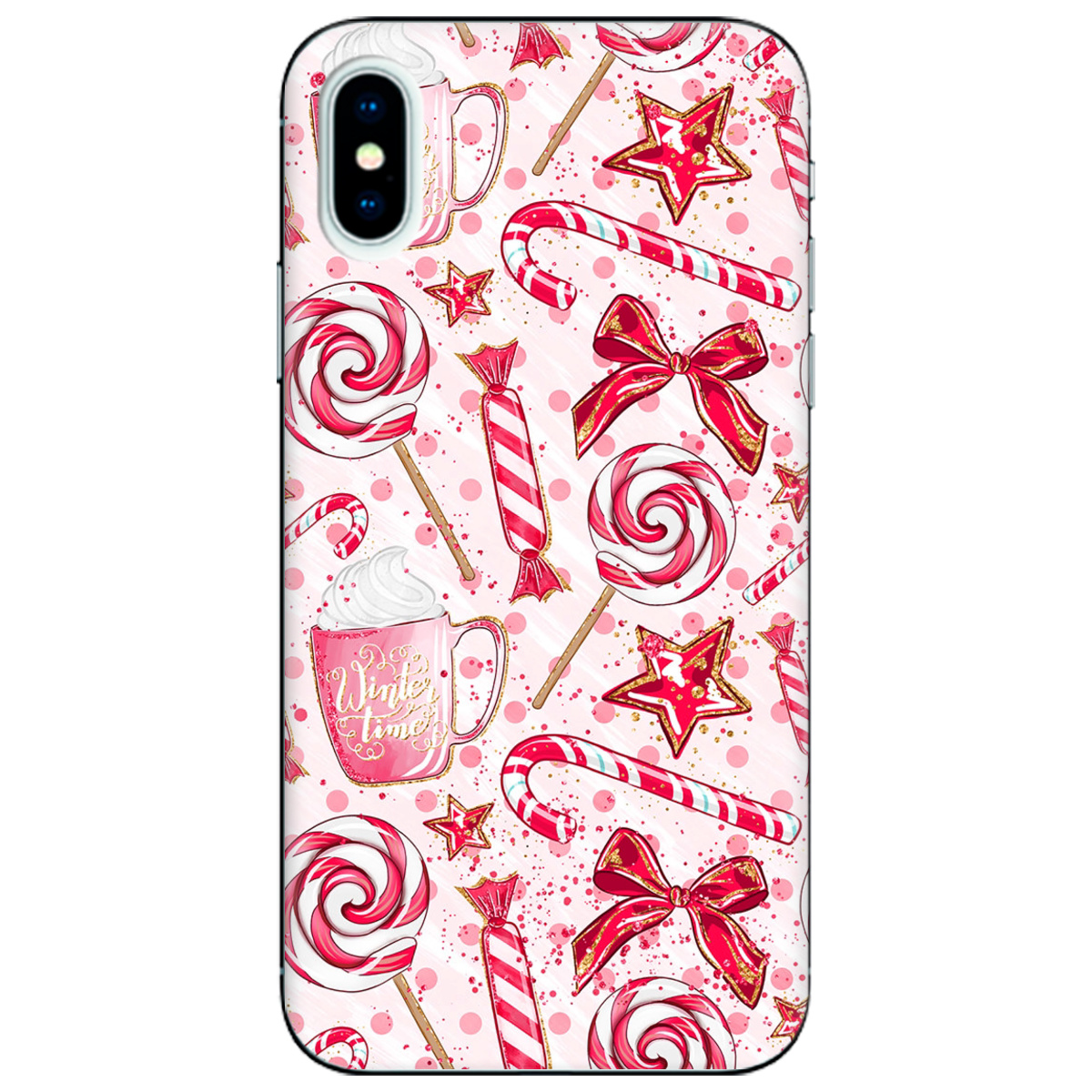 Чехол для Apple iPhone X Льодяник - фото 1