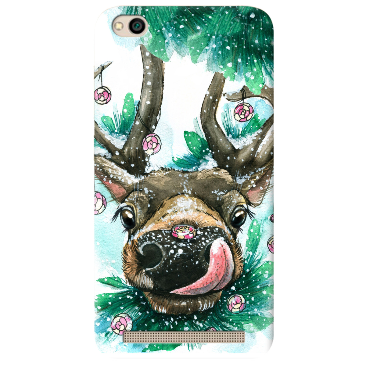 Чехол для Xiaomi Redmi 5A Сute deer - фото 1