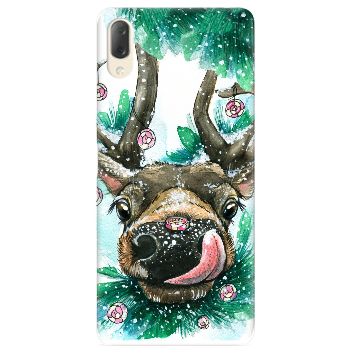 Чехол для SONY Xperia L3 Сute deer - фото 1