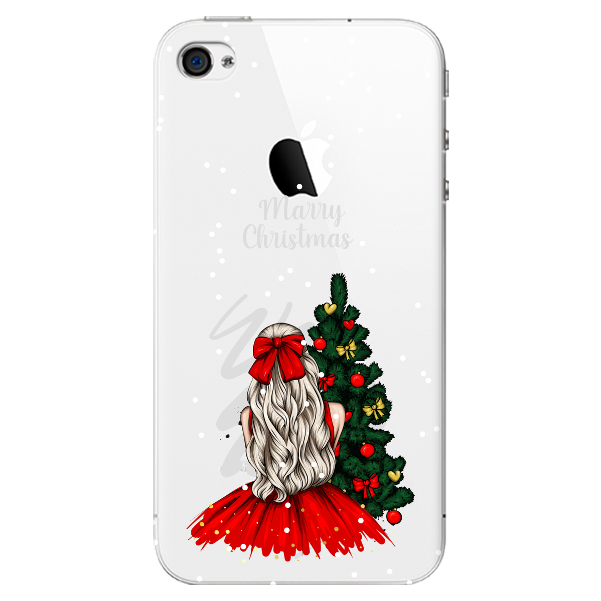 Чехол для Apple iPhone 4 / 4S Beautiful christmas - фото 1