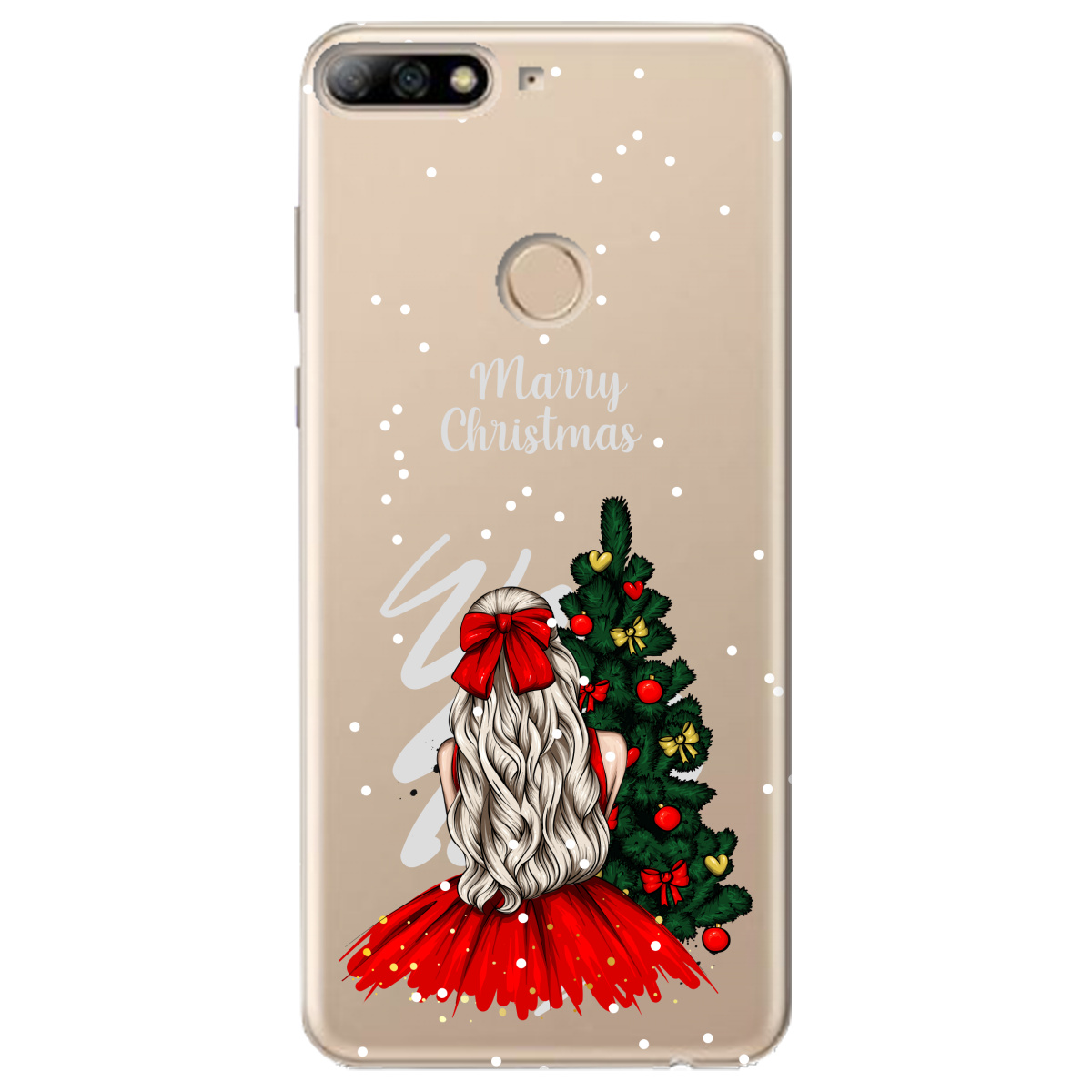Чехол для Huawei Y6 Prime 2018 Beautiful christmas - фото 1