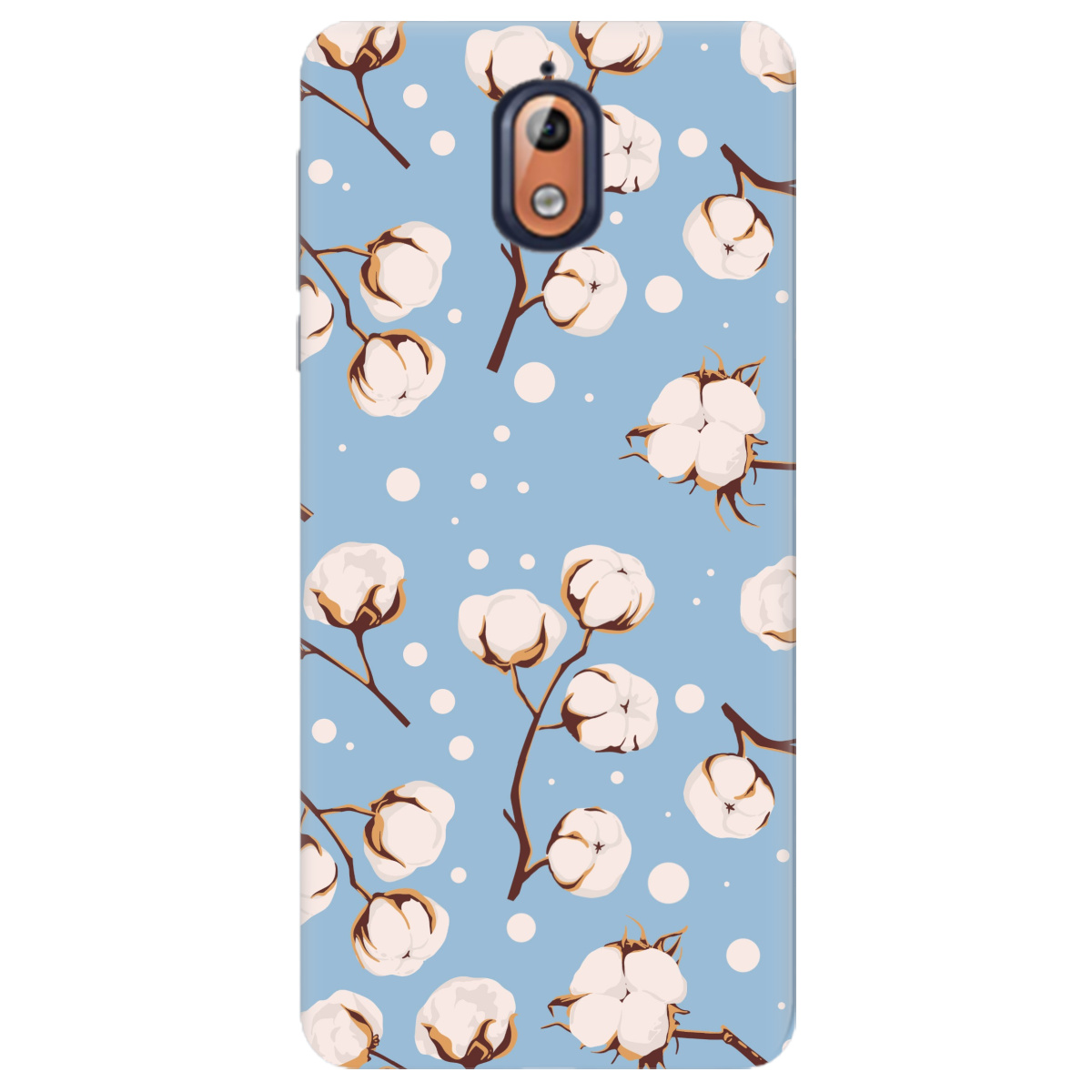 Чохол для Nokia 3.1 Квітка бавовни - фото 1