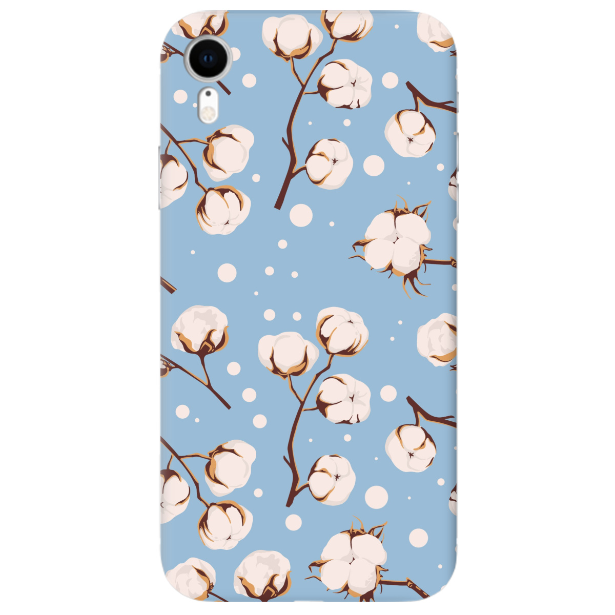 Чехол для Apple iPhone XR Квітка бавовни - фото 1