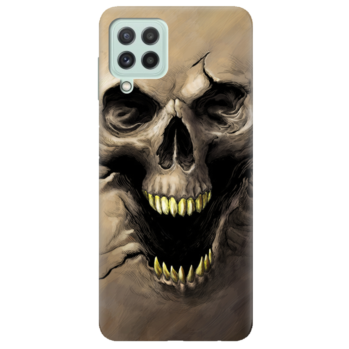 Чехол для Samsung Galaxy M32 Skull - фото 1
