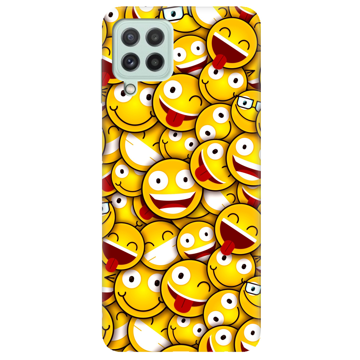 Чехол для Samsung Galaxy M32 Smilies - фото 1