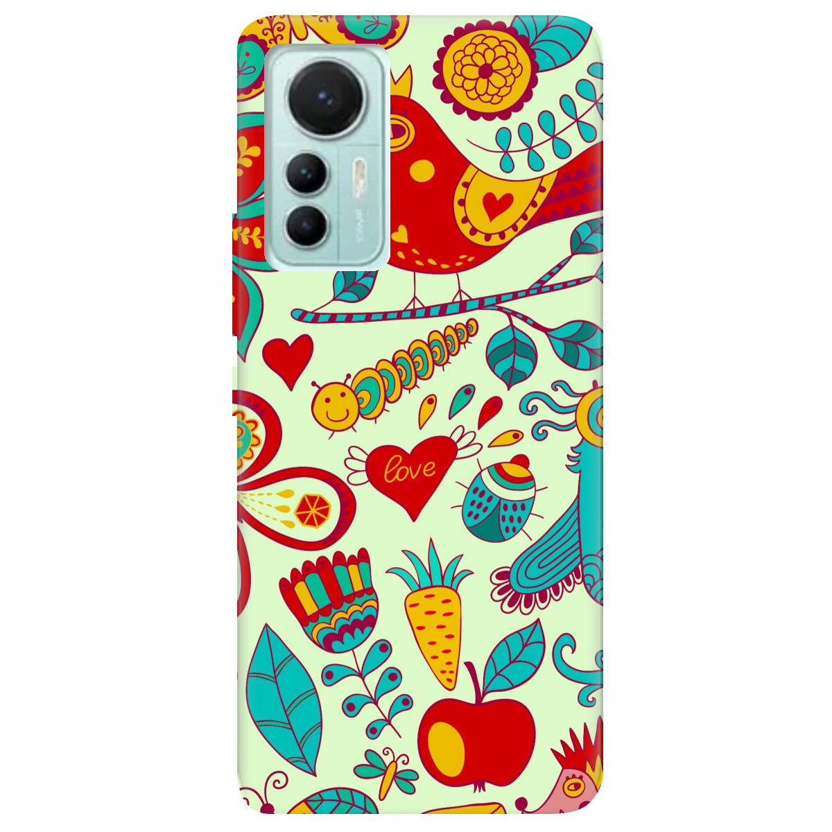 Чехол для Xiaomi 12 Lite Birds - фото 1