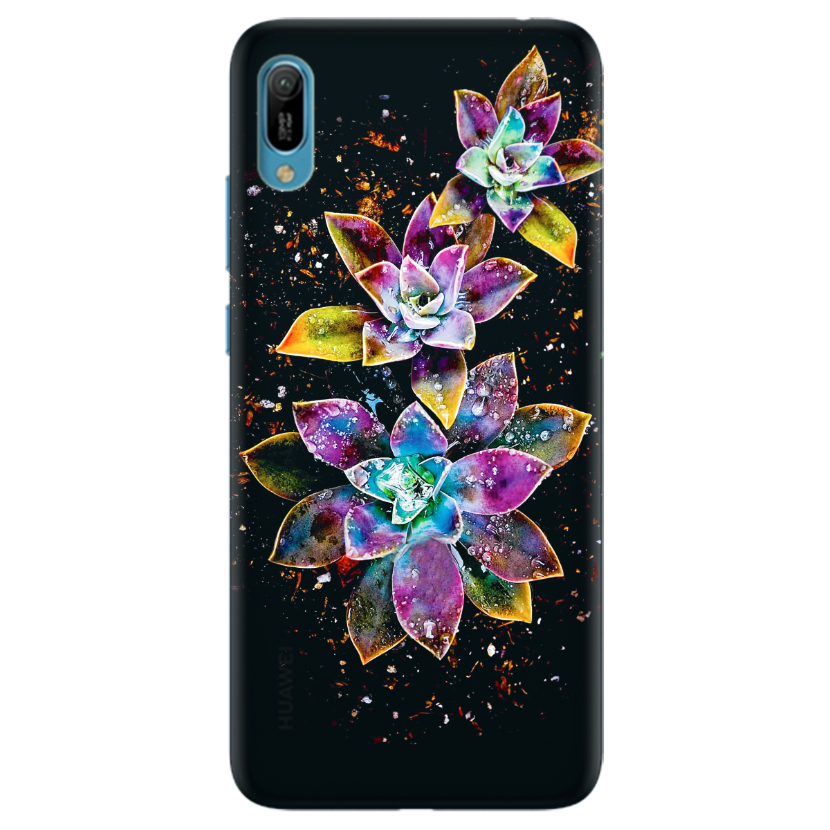 Чехол для Huawei Y6 2019 Magical flowers - фото 1