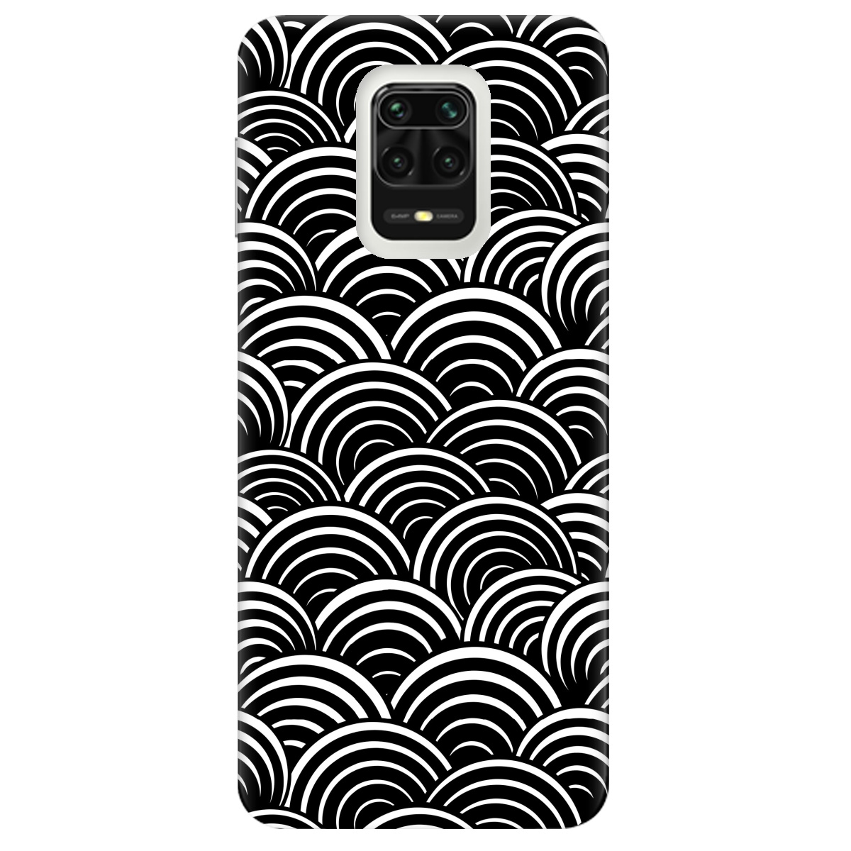 Чехол для Xiaomi Redmi Note 9 Pro Max Waves - фото 1