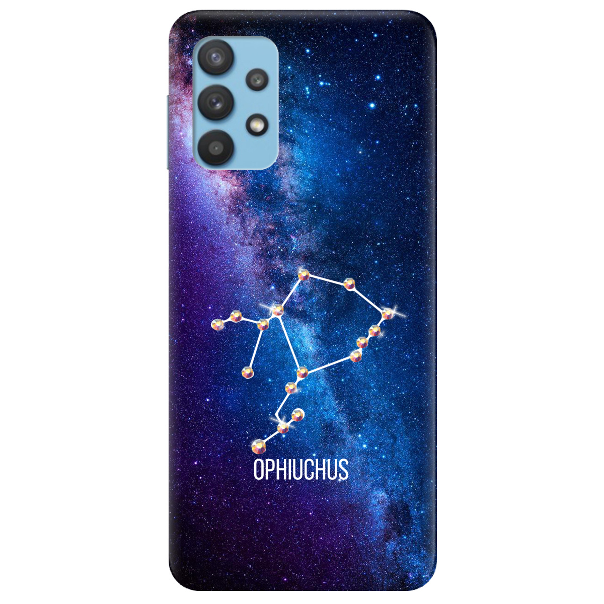 Чохол для Samsung Galaxy A32 4G Ophiuchus (Змієносець) зі стразами - фото 1