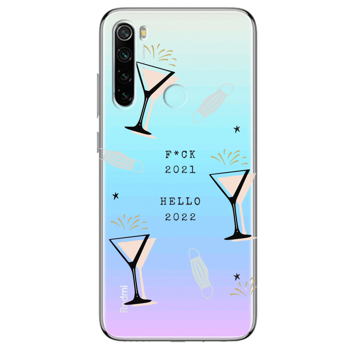 Чехол для Xiaomi Redmi Note 8T Hello 2022 - фото 1