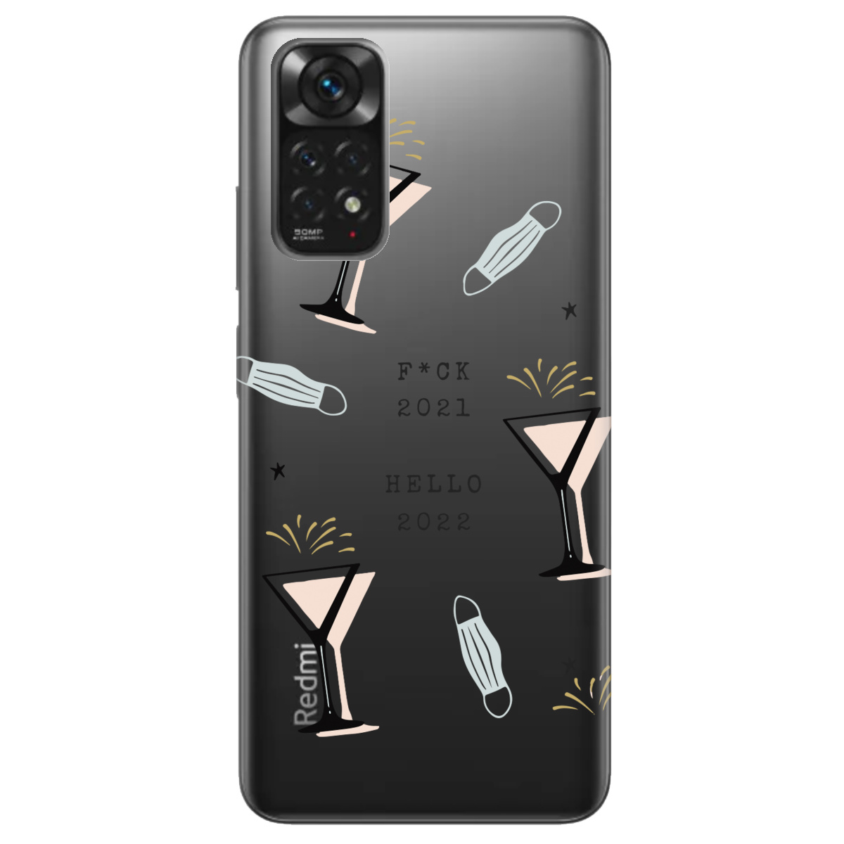 Чехол для Xiaomi Redmi Note 11s Hello 2022 - фото 1