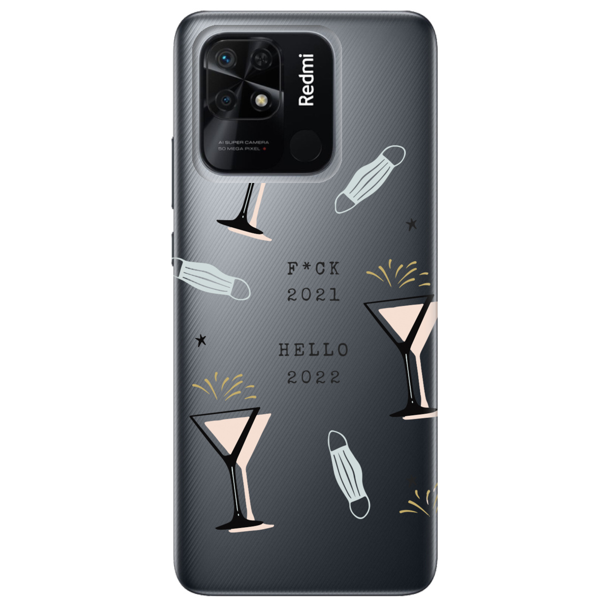 Чехол для Xiaomi Redmi 10C Hello 2022 - фото 1