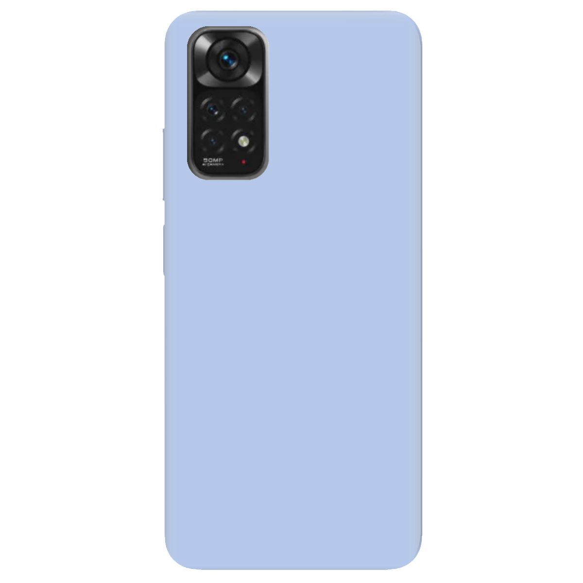 Чохол для Xiaomi Redmi Note 11s ніжно-блакитний матовий soft touch - фото 1