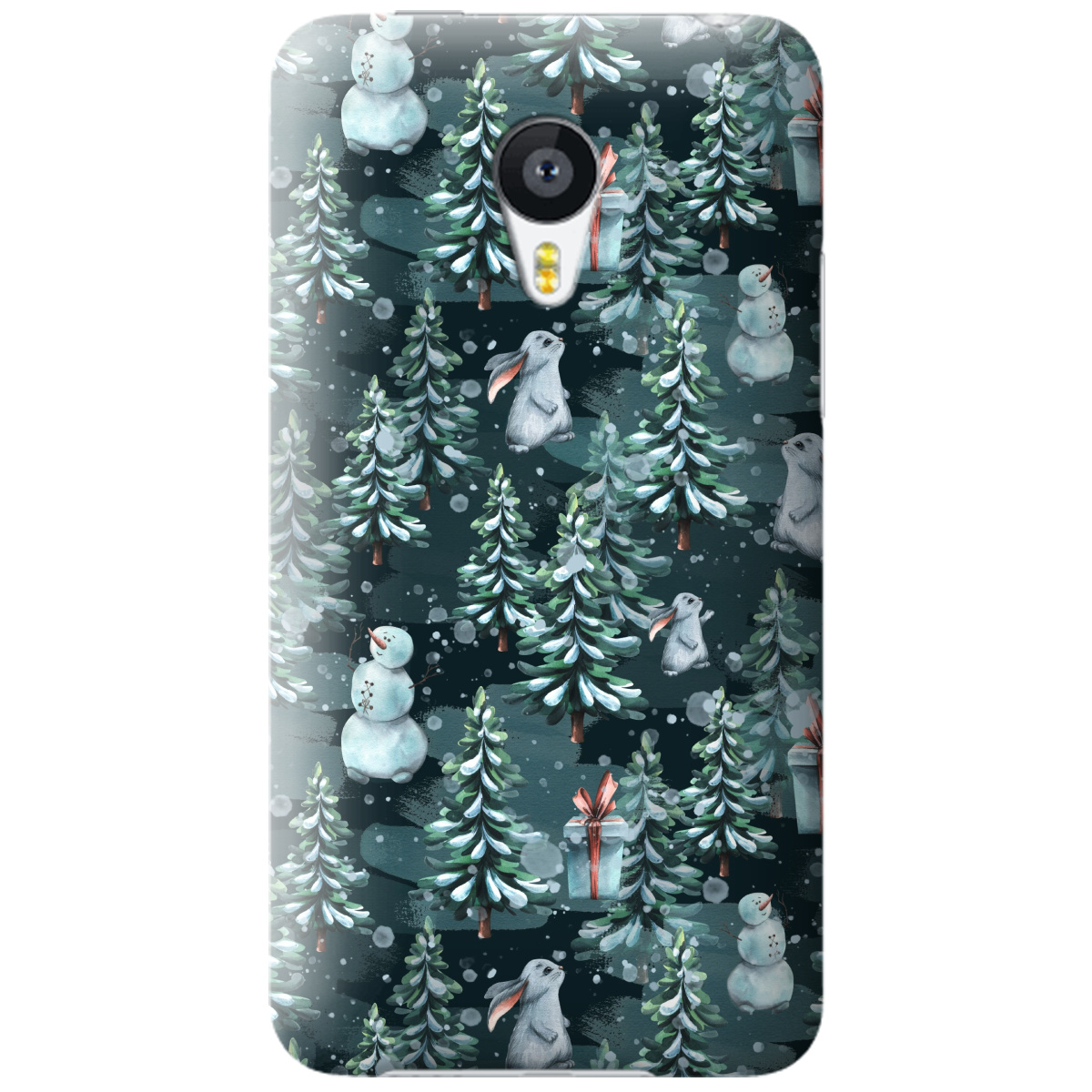 Чохол для Meizu MX4 Winter forest - фото 1