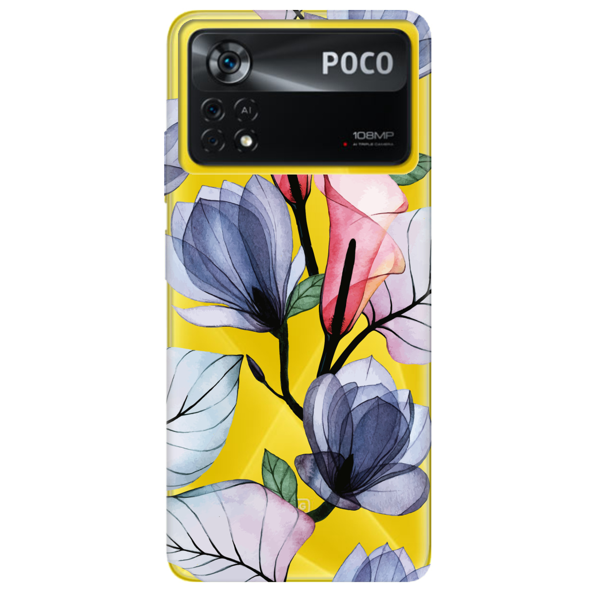 Чохол для Xiaomi Poco X4 Pro 5G Tropical flowers - фото 1