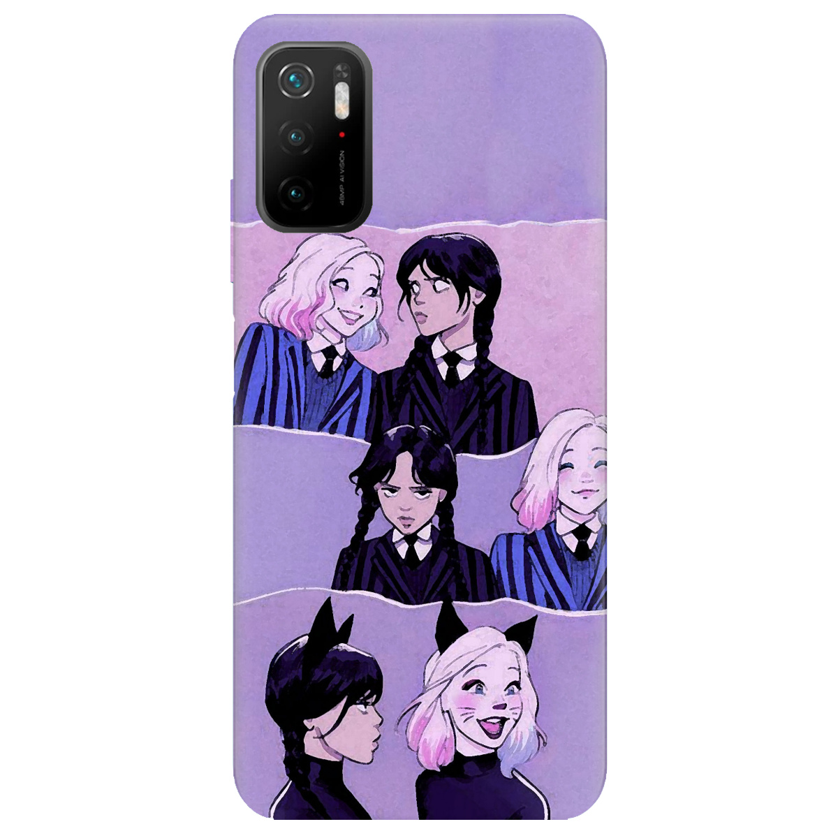 Чехол для Xiaomi Poco M3 Pro Wednesday - фото 1