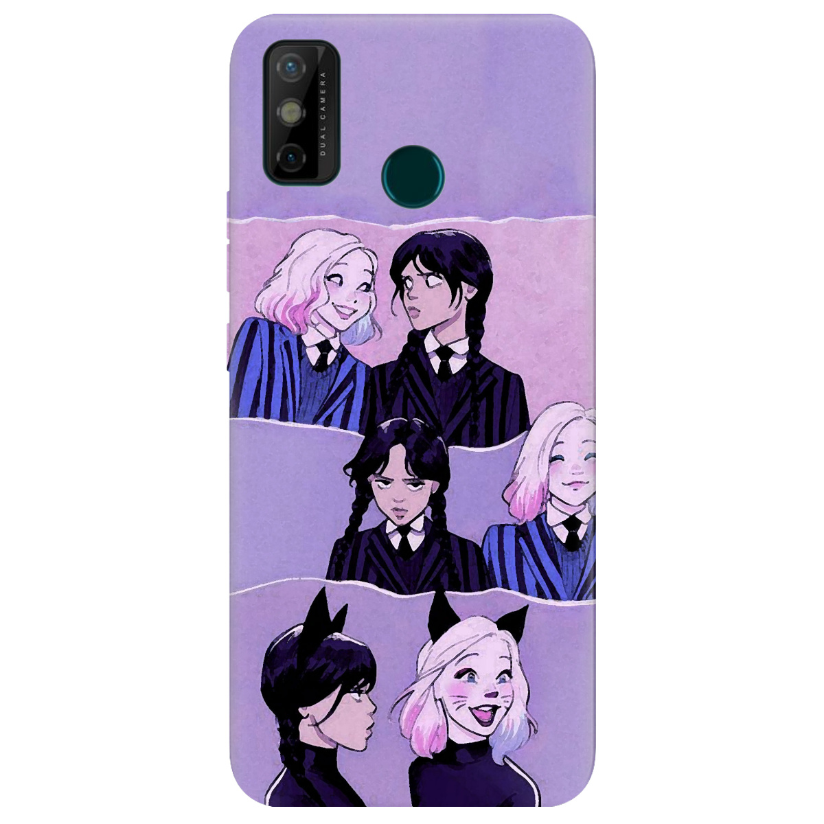 Чехол для Tecno Spark 6 Go Wednesday - фото 1