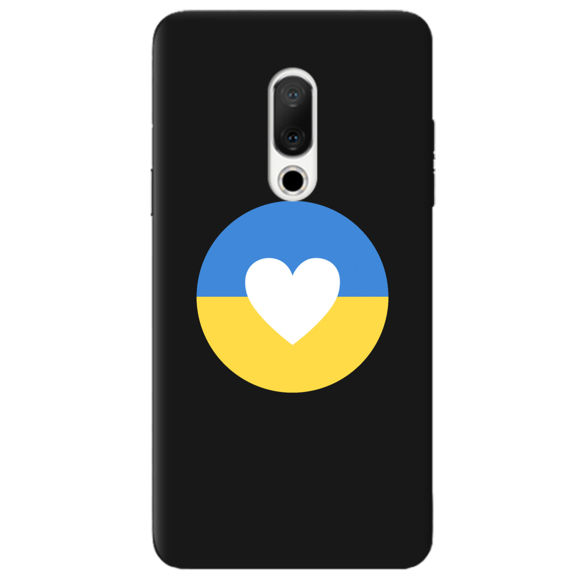 Чехол для Meizu 15 черный матовый soft touch Кохана Україна - фото 1