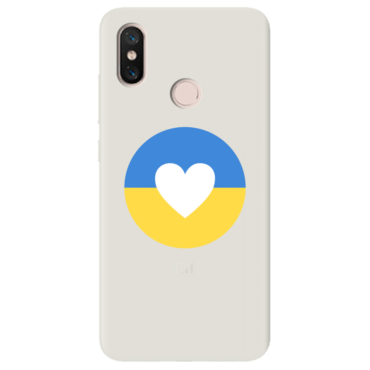 Чехол для Xiaomi Mi 8 SE полупрозрачный матовый soft touch Кохана Україна - фото 1