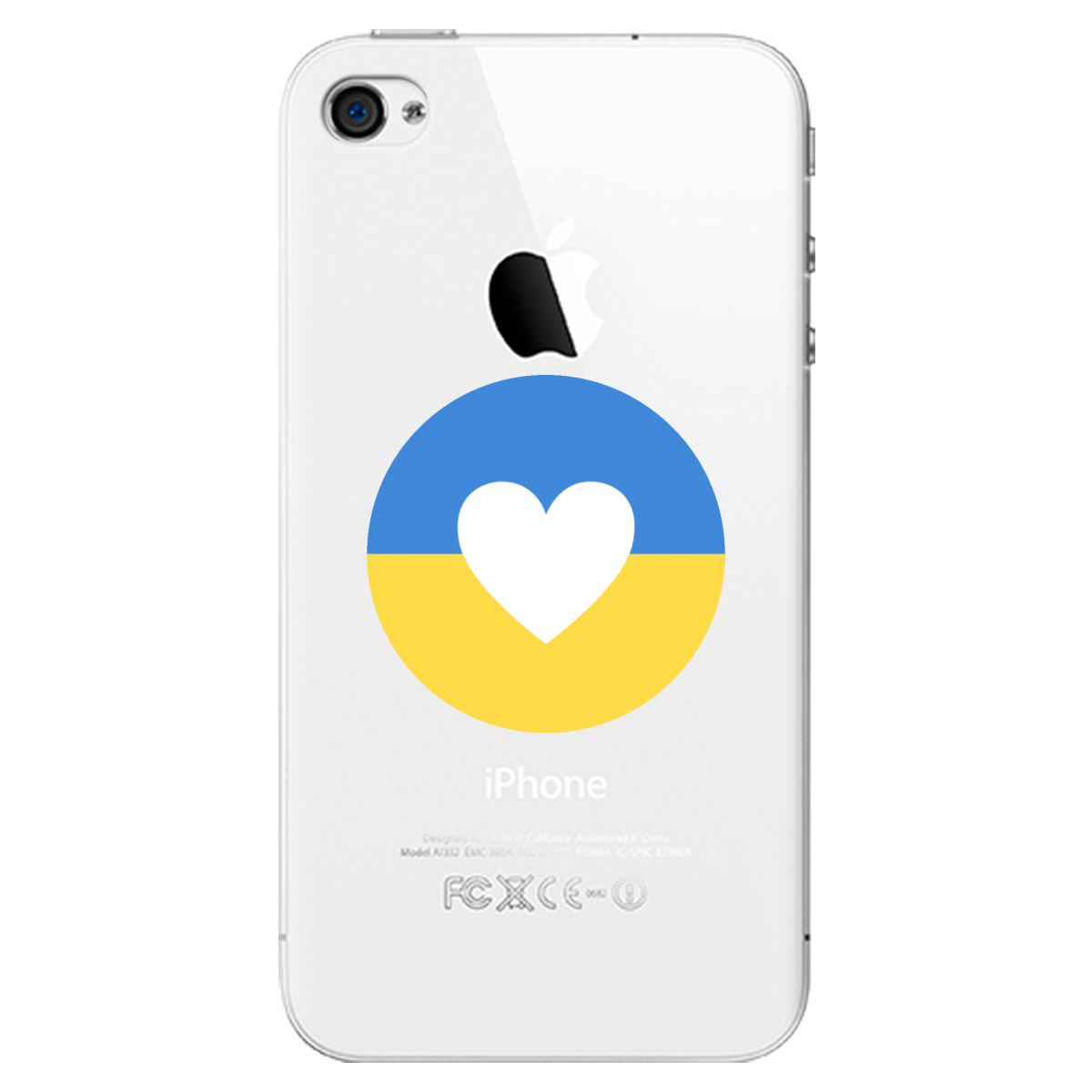 Чехол для Apple iPhone 4 / 4S Кохана Україна - фото 1