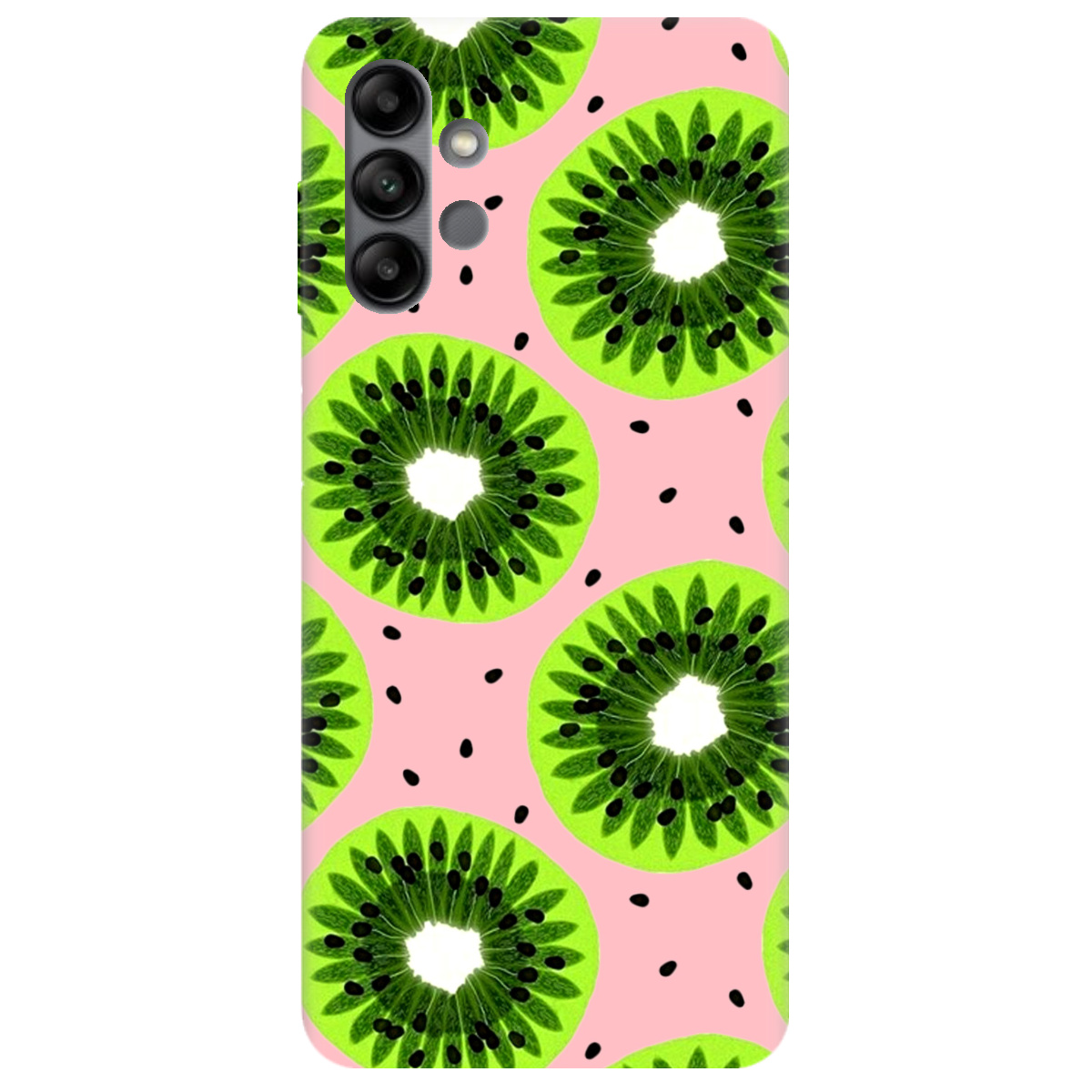 Чехол для Samsung Galaxy A04s нежно-розовый матовый soft touch Kiwi - фото 1