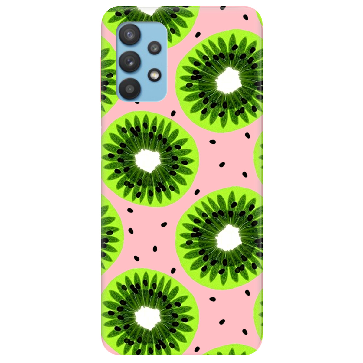 Чехол для Samsung Galaxy A32 4G нежно-розовый матовый soft touch Kiwi - фото 1