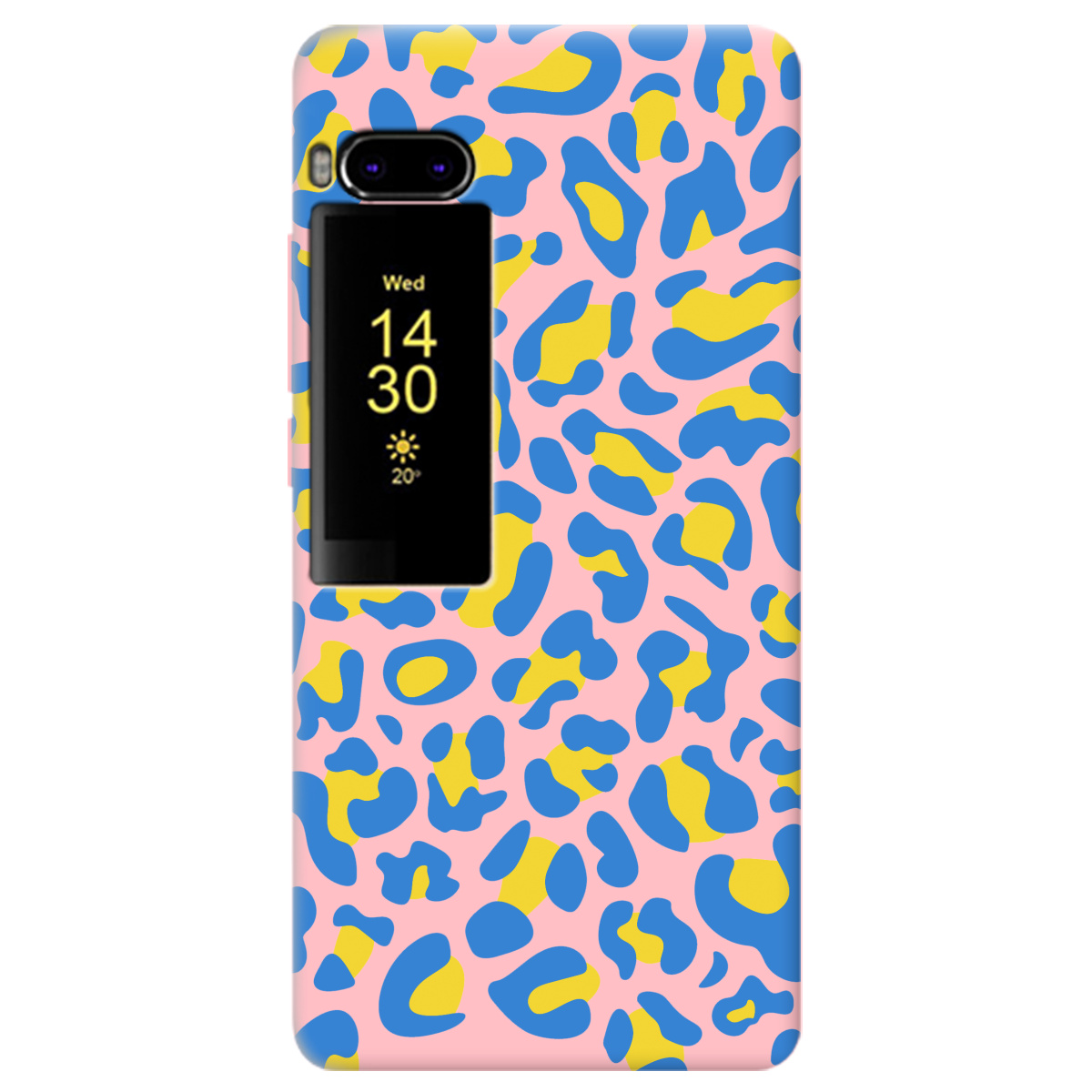 Чехол для Meizu Pro 7 нежно-розовый матовый soft touch LeopardUA - фото 1