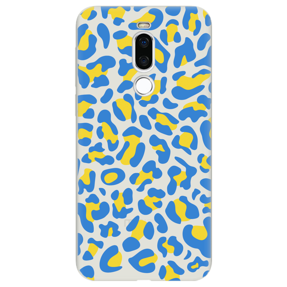 Чехол для Meizu X8 полупрозрачный матовый soft touch LeopardUA - фото 1