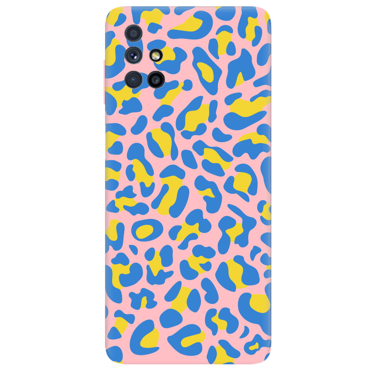 Чехол для Samsung Galaxy M51 нежно-розовый матовый soft touch LeopardUA - фото 1